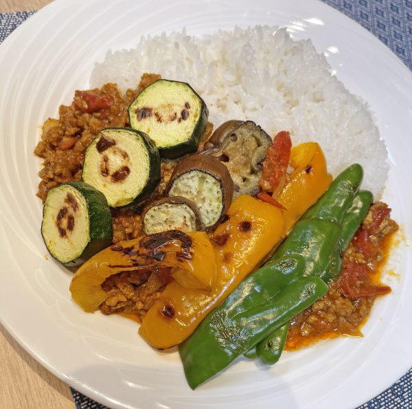トマトの夏野菜カレー