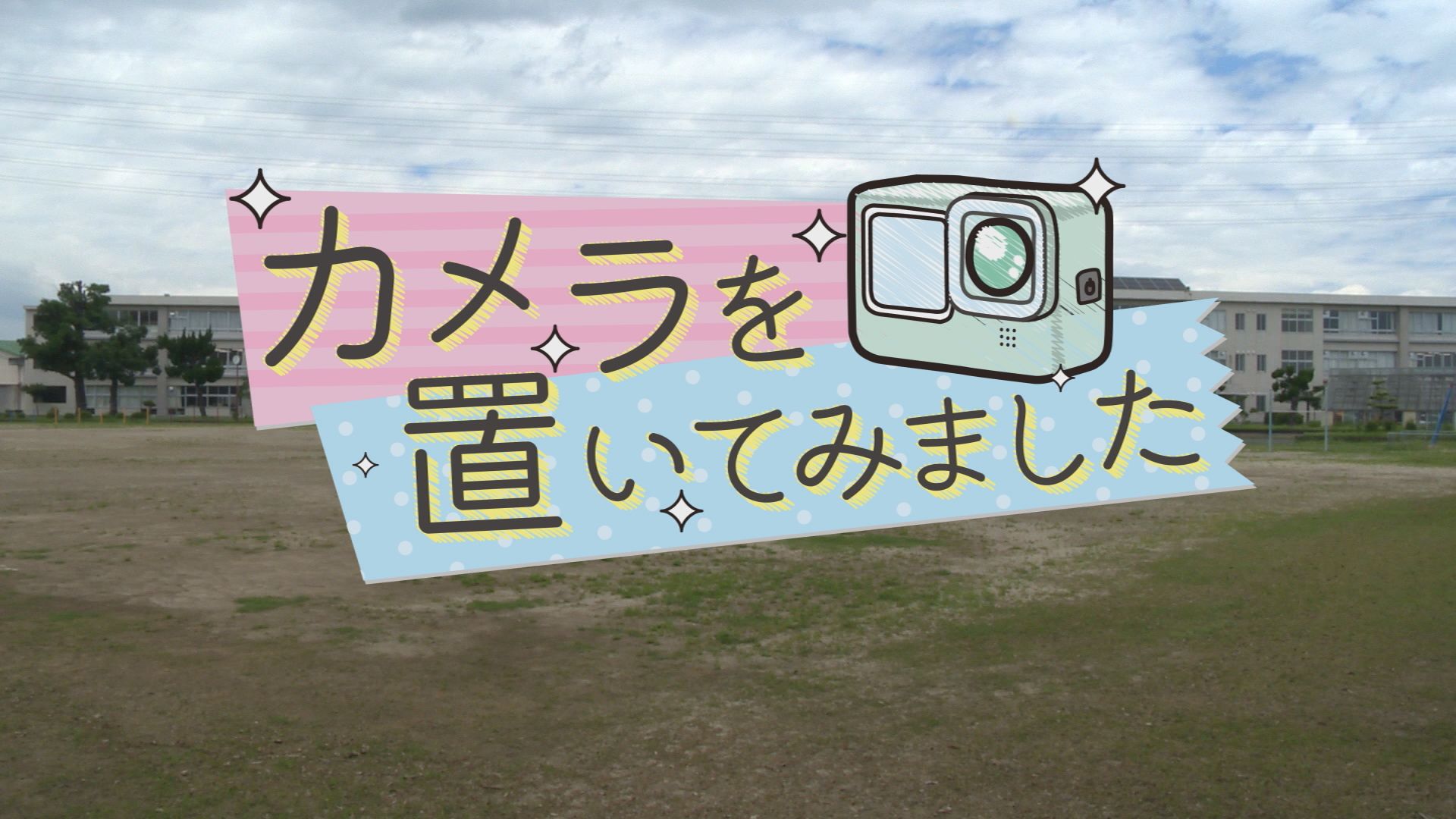カメラを置いてみました